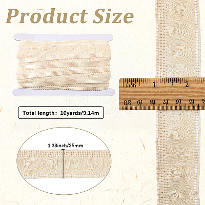 10 Yards Cotton Ribbon OCOR-GF0005-48B-1