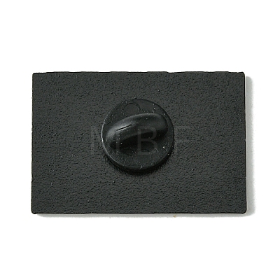 Black Alloy Brooches JEWB-O013-14B-EB-1