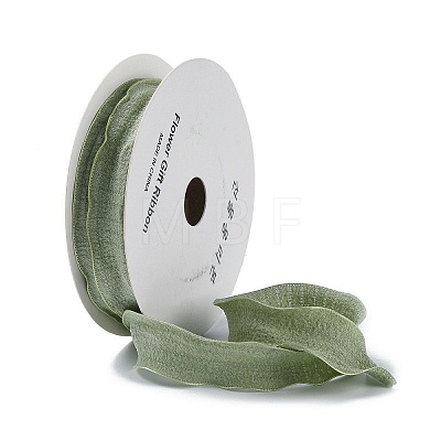 Polyester Ruffled Ribbon PAAG-PW0001-006D-1