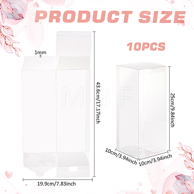 PVC Storage Boxes CON-WH0086-088B-1