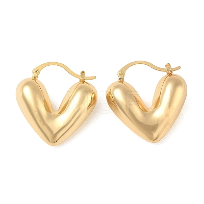 Brass Stud Earrings for Women KK-CBAD851-08G-1