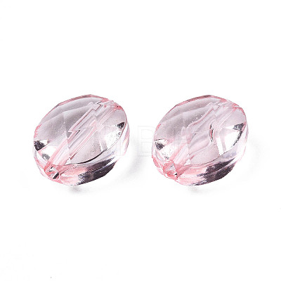 Transparent Acrylic Beads TACR-S154-18A-26-1