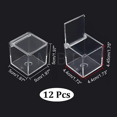 Transparent Plastic Gift Boxes CON-WH0003-14-1