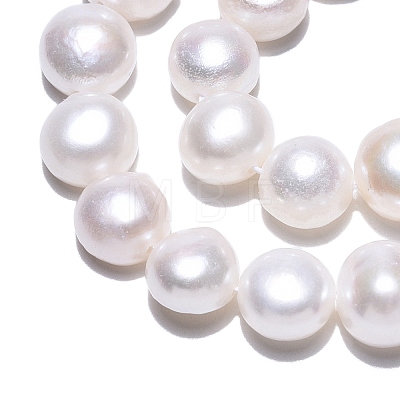 Natural Cultured Freshwater Pearl Beads Strands PEAR-N014-08H-1