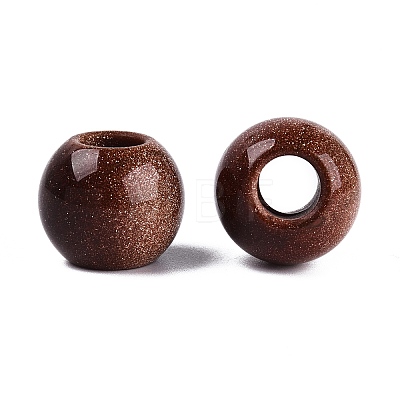 Synthetic Goldstone Beads G-Q608-05M-1