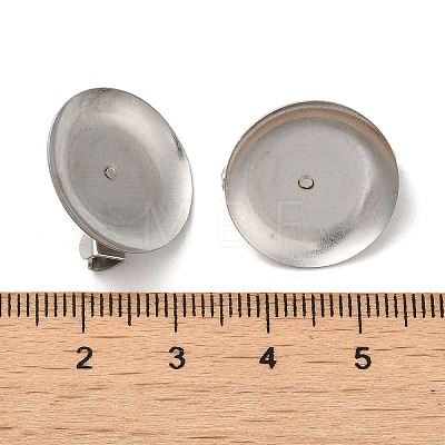 316 Stainless Steel Brooch Finding STAS-B050-01A-P-1