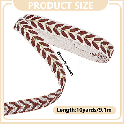 Polyester Ribbons SRIB-WH0011-279C-1