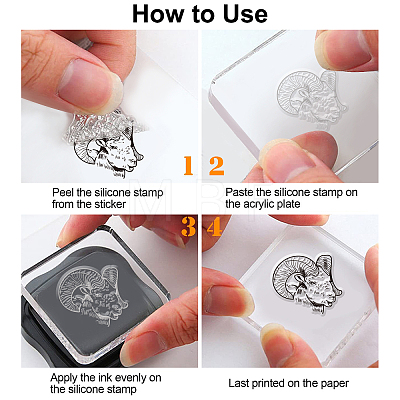 PVC Plastic Stamps DIY-WH0167-56-358-1