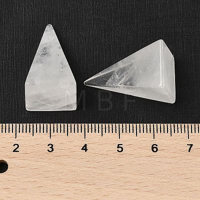 Natural Quartz Crystal Pyramid Display Decorations G-L614-B02-02-1