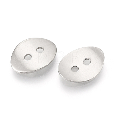 201 Stainless Steel Buttons STAS-T047-07-1