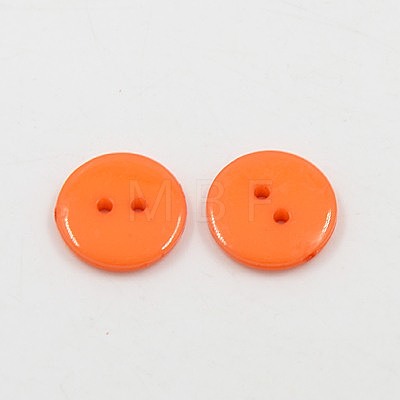 Acrylic Sewing Buttons BUTT-E084-C-05-1