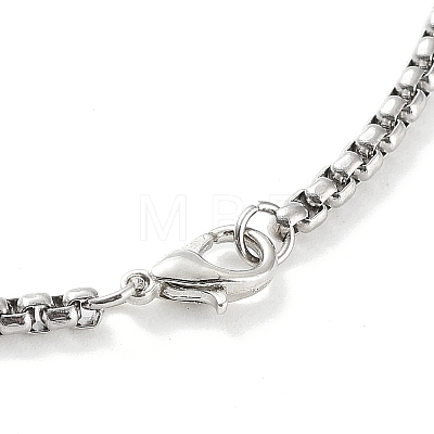 201 Stainless Steel Enamel Pendant Necklaces NJEW-P284-06P-1