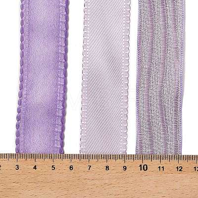 9 Yards 3 Styles Polyester Ribbon SRIB-A014-I05-1