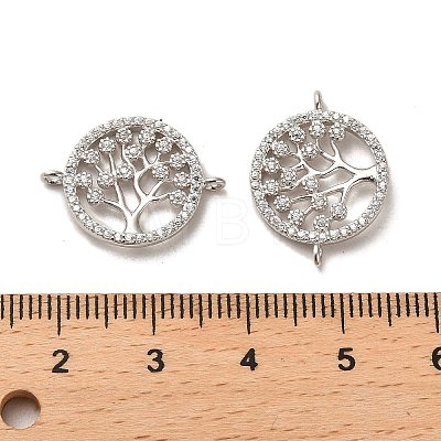 925 Sterling Silver Connector Charms STER-H110-07P-1