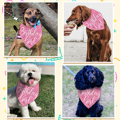 Cotton Dog's Kerchief AJEW-WH0503-029-1