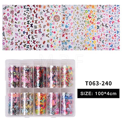 Nail Art Transfer Stickers MRMJ-T063-240-1