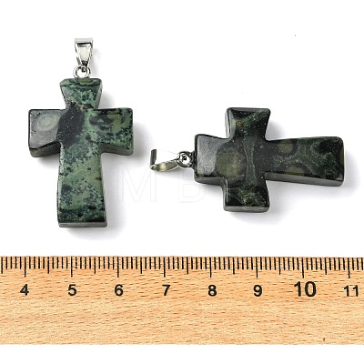 Natural Kambaba Jasper Pendants GG-K002-11I-1