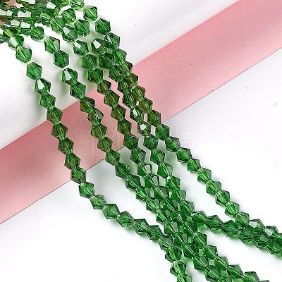 Imitation #5301 Bicone Beads X-GLAA-S026-6mm-01-1