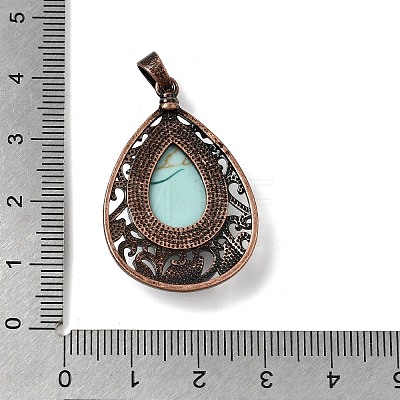 Natural & Synthetic Mixed Gemstone Pendants G-A297-05R-1