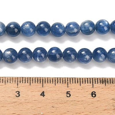 Natural Kyanite Beads Strands G-H335-B04-6mm-1