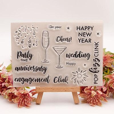 Silicone Clear Stamps DIY-A013-21-1