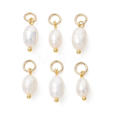 Natural Cultured Freshwater Pearl Pendants PALLOY-JF05443-03-1