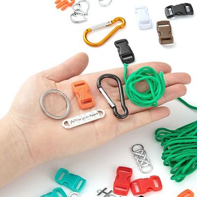 DIY Parachute Cord Bracelets Making Kits DIY-LS0003-89-1