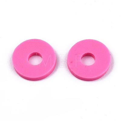 Handmade Polymer Clay Beads CLAY-Q251-8.0mm-57-1