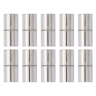 Brass Magnetic Clasps KK-TAC0002-16C-1