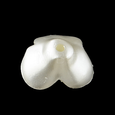 Flower ABS Plastic Imitation Pearl Beads OACR-R016-52-1