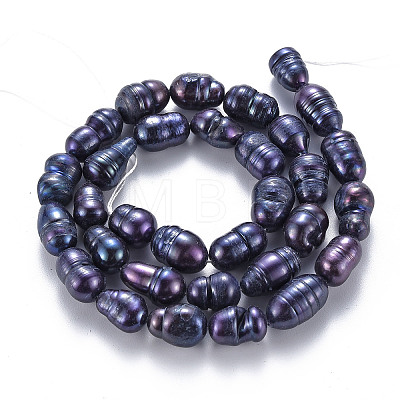 Natural Keshi Pearl Beads Strands PEAR-S021-155A-01-1