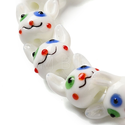 Handmade Lampwork Beads Strands LAMP-Z010-01-1