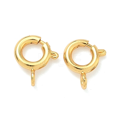 Brass Spring Ring Clasps KK-H532-24B-G-1