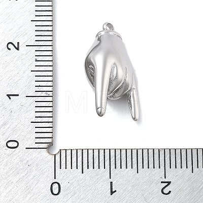 304 Stainless Steel Pendants STAS-Z121-29P-1