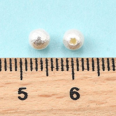 Electroplate Shell Pearl Beads BSHE-K016-4mm-1