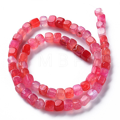 Natural Agate Beads Strands X-G-N326-99A-1