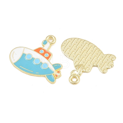 Alloy Enamel Pendants FIND-E057-01L-1