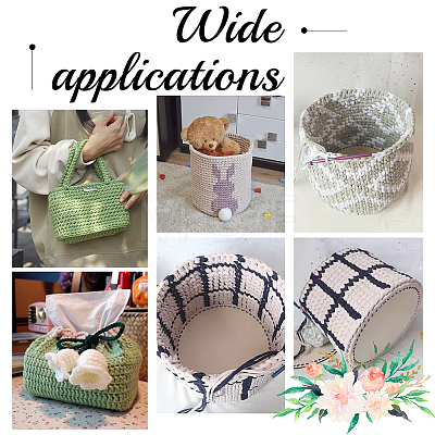   1 Set Wooden Knitting Crochet Bottoms Set WOOD-PH0002-57-1