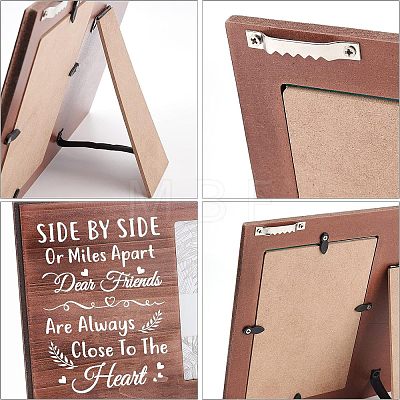 MDF Photo Frames DIY-WH0231-032-1