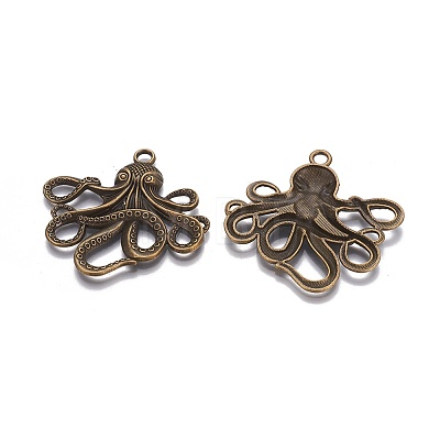 Tibetan Style Alloy Big Pendants LS-TIBEP-A15669-AB-NR-1