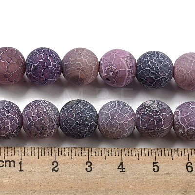 Natural Weathered Agate Beads Strands G-P538-A01-05-1