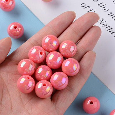 Opaque Acrylic Beads MACR-S370-D16mm-A04-1