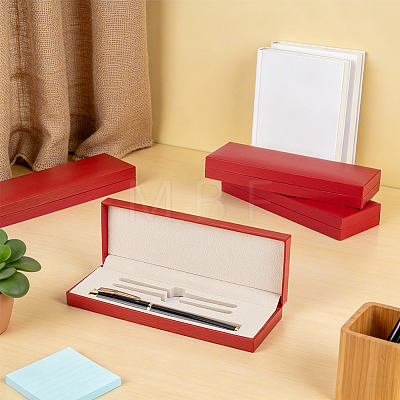 Plastic Pen Gift Packing Boxes CON-WH0001-85B-02-1