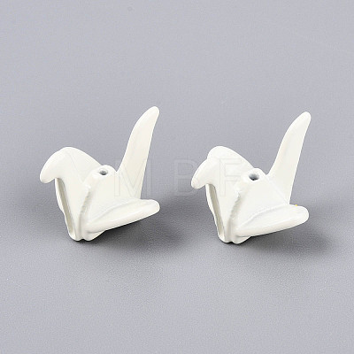 Rack Plating Spray Painted Alloy Beads PALLOY-T091-31A-1