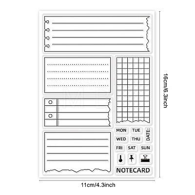 PVC Plastic Stamps DIY-WH0167-57-0409-1