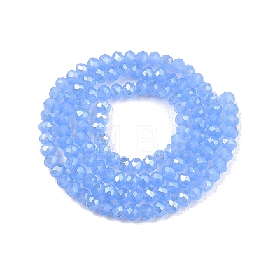 Electroplate Glass Beads Strands EGLA-A044-J3mm-A03-1