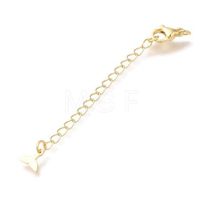 Brass Lobster Claw Clasps KK-K388-60G-1