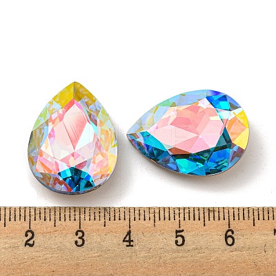 Glass Rhinestone Cabochons RGLA-M017-D03-202ST-1