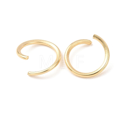 Brass Open Jump Rings KK-G604-08G-06-1