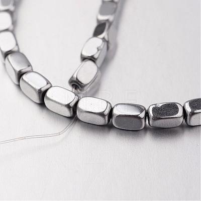 Electroplate Non-magnetic Synthetic Hematite Bead Strands G-F300-40B-01-1